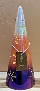 Brand New 15” Light Up Ceramic Christmas Tree Ombré Design Made By Joy NWTS - Picture 1 of 7