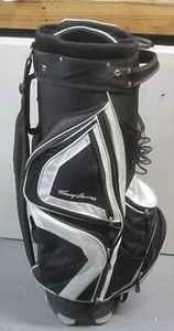 Tommy Armour Golf Bag Cart Bag 14 Way Divider Black White - Picture 1 of 13