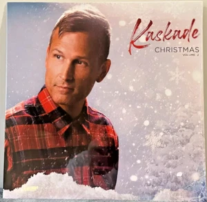 Kaskade - Christmas Volume 2 ⚪ Marbled White Clear Splatter LP Vinyl In Hand NEW - Picture 1 of 2