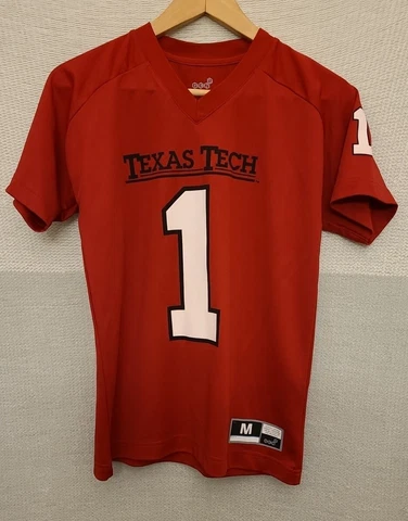 Texas Tech Red Raiders Youth Size Med. (10-12) Gen 2 Red Youth Jersey Cover