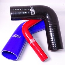 45 & 90 Degree Silicone Hose Bend Pipe Elbow Air Water Boost Intercooler Pipes