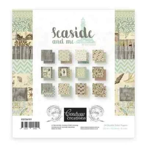Couture Creations SEASIDE & ME 12x12" Paper Pack - 24 Sheets CO726150 - Imagen 1 de 1