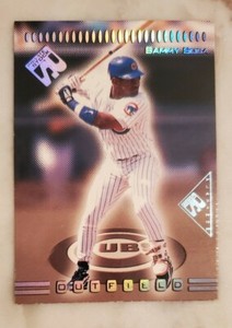1999 Pacific Private Stock PLATINUM Sammy Sosa #ed 138/199 RARE Cubs #18