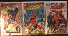 THE FLASH VOL 2 (1987) # 2,3,4 High Grade Comic Lot Of 3 DC Comics 1st Kilgore