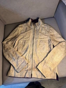 Vintage Roberto Cavalli Goatskin Leather Ornament Jacket Archive Italy RARE - Picture 1 of 23