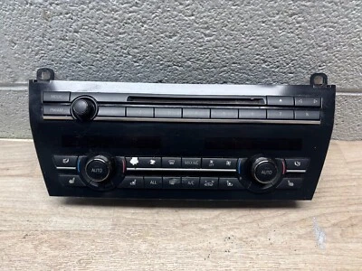 BMW 740I 750I 750LI F01 OEM 09-15 RADIO FACE CLIMATE CONTROL AC SWITCH PANEL - Image 1 of 4