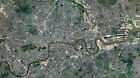 London England United Kingdom UK NASA Satellite Aerial Space Photo Poster Print