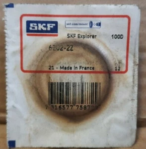 *NOS* SKF #6202-2Z BALL BEARING (15mm x 35mm x 11mm) L110 - Picture 1 of 3