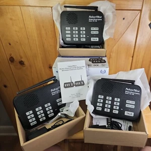 Tekey TBOX TK-708 Multi-Channel Long Range FM Wireless Intercom System Black - Picture 1 of 10