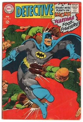 Detective Comics No 372 Feb 1968 (FN+) (6.5) DC, Silver Age - Image 1 of 2