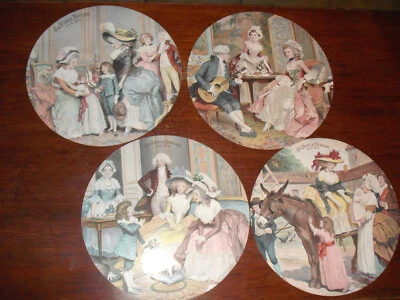 Anciennes étiquettes décors pour boites confisserie "Au fidèle berger" Vichy - Photo 1/4