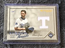 2003 Donruss Timber and Threads Dodgers #46 Shawn Green Jersey /250