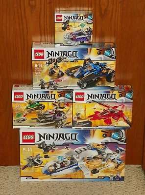 LEGO 70724, 70723, 70722, 70721, 70720 - NINJAGO - LOTE DE 5 JUEGOS - NUEVO / PRECINTADO Foto 1 de 4