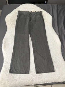 Redhead gerade grau gewaschene abgenutzte Herrenhose Größe 36 x 32 Canvas neu mit Etikett - Bild 1 von 8