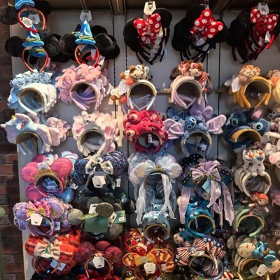 200 Styles Rare Disney Parks Mickey Magical Bow Loungefly Minnie Ears Headband - Image 1 of 4