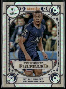 2021-22 Merlin Chrome UEFA Champ League #PF-5 Kylian Mbappé Prophecy Fulfilled - Bild 1 von 2
