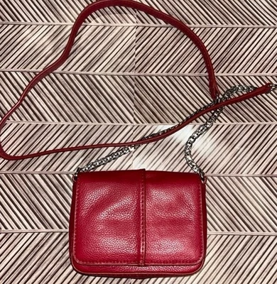 Bolso Bandolera Neiman Marcus Mini Cuero Cadena Correa Cuero Foto 1 de 4