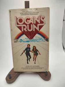 Logan's Run PB Book William F. Nolan George Clayton Johnson 1976 Bantam Vintage - Picture 1 of 3