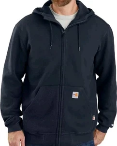 Carhartt FR Jacket Men's Medium Tall Force Midweight Full Zip Hoodie 104982 NEW - Picture 1 of 24