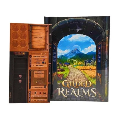 The Gilded Realms DELUXE Edition by Sandtime Games - SEALED - Image 1 of 4