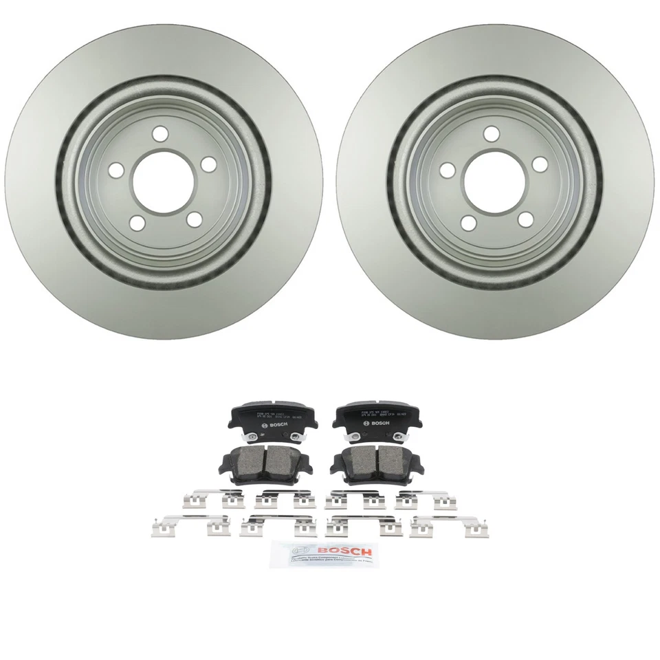 Комплект керамических дисковых тормозных колодок Bosch задние тихие роторы 350 мм для Dodge Charger - Изображение 1 из 1