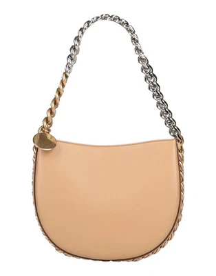 RRP€1575 STELLA McCARTNEY Frayme Eco Leather Hobo Bag Chain Strap Magnetic Snap - Image 1 of 4