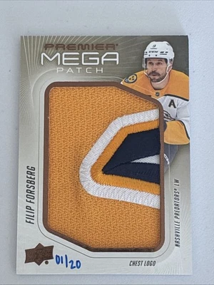 2024-25 UD Premier - Filip Forsberg 1/20 - Mega Patch  - Image 1 of 2