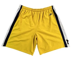 Michigan Wolverines Nike Team Authentic Vintage Basketball gelbe Shorts 2XL - Bild 1 von 12