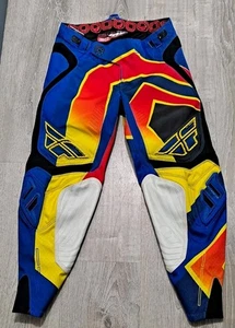 MOTORCYCLE FLY RACING EVOLUTION VERTIGO BMX MX OFFROAD PANTS 30 - Picture 1 of 12