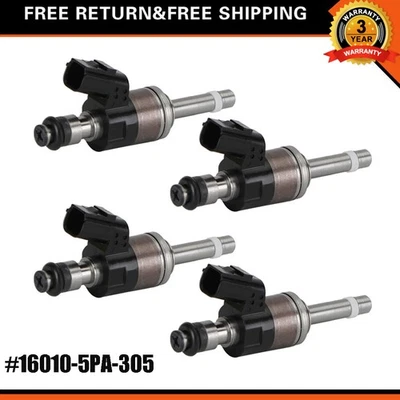 INYECTORES DE COMBUSTIBLE 4X PARA HONDA ACUERDO 2018-20 CIVIC CR-V 2017-20 1,5 L 16010-5PA-305 Foto 1 de 4