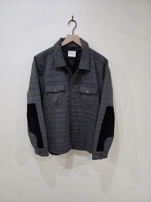 Billy Reid Wool Cashmere Down Filled Lightweight Overshirt Jacket Size Large - Image 1 of 4