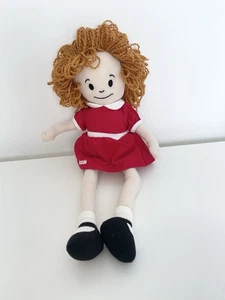 Vintage Annie & Sandy the Dog 16" Toy Rag Doll Knickerbocker Toy - Picture 1 of 8