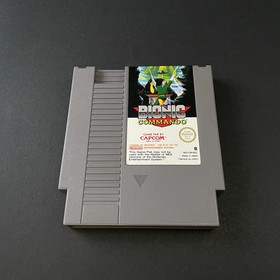 Nintendo NES Bionic Commando EEC Very Good Condition