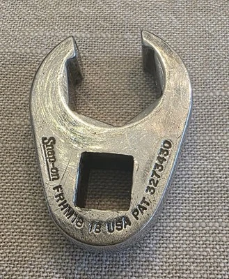Snap On Tools FRHM18 3/8 Dr 18mm 6 Pt Flank Dr Flare Nut Crowfoot Wrench  - Image 1 of 4