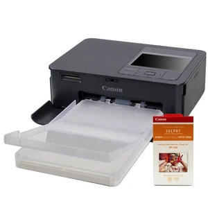 Canon SELPHY CP1500 Compact Photo Printer Black + RP-108 High-Capacity Color Ink - Picture 1 of 11