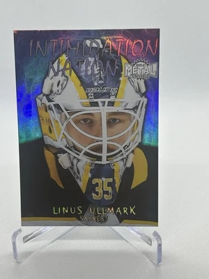 2020-21 Skybox Metal Universe - Intimidation Nation Linus Ullmark #IN-19 - Image 1 of 2