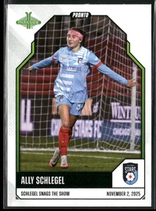 2025 Parkside NWSL Pronto #186 Ally Schlegel /305 - Foto 1 di 2