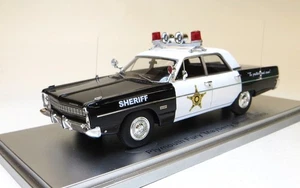 KESS 1/43 1968 PLYMOUTH FURY, MAYBERRY SHERIFF'S DEPARTMENT. LTD: 250. BRAND NEW - Picture 1 of 10