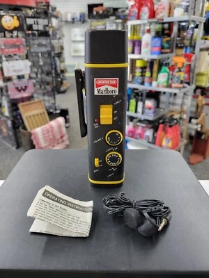 Vintage Marlboro Adventure Team M.A.T. Road Radio Flashlight Working Condition  - Image 1 of 4