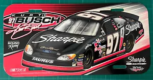 NASCAR Kurt Busch #97 Kunststoff Kennzeichen Ford Taurus Roush Racing - Bild 1 von 2
