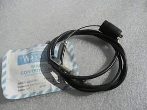 CABLE DE CONTROL DE FRENOS WASSELL MAKOL 47" Norton Villiers comando roadster 1971- - Imagen 1 de 8
