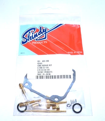 Kit de reparación de carburador Quadrunner 1987-1989 Suzuki Lt4wd 250 4x4 03-206 Foto 1 de 4