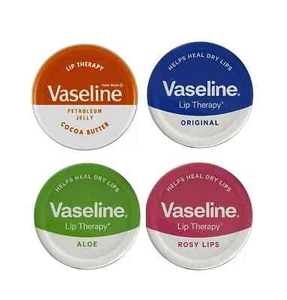 Vaseline Lip Therapy Balm Petroleum Jelly 20g Mini Size Original/Aloe/Rosy/Cocoa - Picture 1 of 28