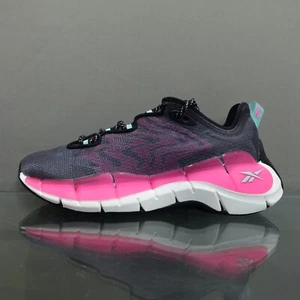 Reebok Zig Kinetica II Women's Size 5 Running Shoes Black Athletic Sneakers #715 - Picture 1 of 20