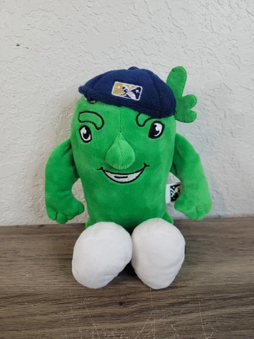 San Antoni Missions Plush Henry Puffy Taco Green Mascot Minor League Baseball A2 Cover