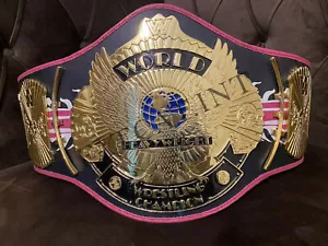 "Signature Series" BRET/HART HITMAN Wrestling Championship Belt 4MM Zinc Replica - Picture 1 of 6