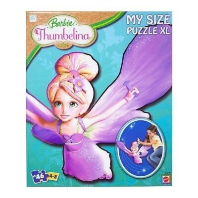 Rompecabezas Mattel My Size Barbie Thumbelina Foto 1 de 2