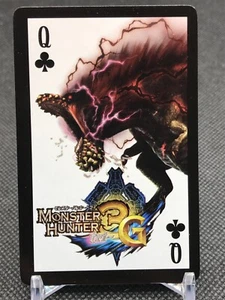 CLUB QEEN MONSTER HUNTER 3G CAPCOM SUMMER JAM Original Playing Cards 2012 JAPAN - Picture 1 of 12