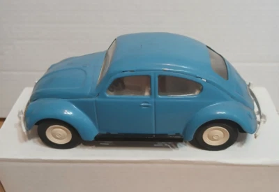 Vintage Tonka VW Volkswagen Blue Beetle Bug #52680 Pressed Metal Car 1960’s - Image 1 of 4