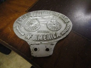 Antique automobile clip metal plate topper - Picture 1 of 2